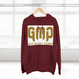 GMP Hoodie — "God Money Power" Bold Gold Graphic Fleece Pullover