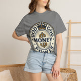 God Money Power T-Shirt — Crown Emblem Graphic Tee (God • Money • Power)