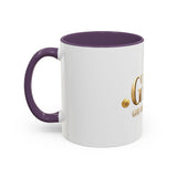 God Money Power (GMP) Accent Coffee Mug — Inspirational Religious Coffee Cup