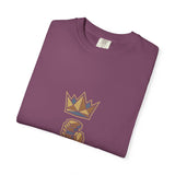 God Money Power T-Shirt — Crown & Coins Faith-Inspired Graphic Tee