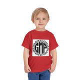 GMP Circle Logo Toddler Tee — "God Money Power" Graphic