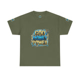 God Money Power T-Shirt — Bold Christian Faith & Prosperity Graphic Tee