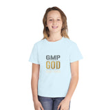 Youth Tee — "GMP GOD" Inspirational Christian Graphic Shirt