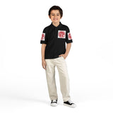 Youth Polo Shirt — 'GMP' God Money Power Red Logo