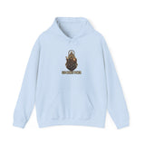Hoodie — 'God Money Power' Buddha Graphic Pullover