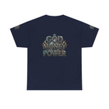 God Money Power Graphic Tee — Faith & Hustle Christian T-Shirt