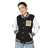 GMP Gold Logo Letterman Jacket — God Money Power Varsity Jacket