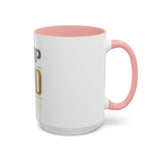 GMP GOD Money Power Accent Coffee Mug — Motivational Office Gift (11/15oz)