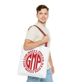 Tote — "GMP (God Money Power)" Red Logo Canvas Tote Bag