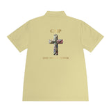 GMP Cross Polo — "God Money Power" Men's Sport Polo