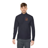 Quarter-Zip Pullover — “Put God First, Then Get The Money, Put Yourself In Power” Graphic Pullover