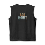 God Money Power Muscle Tank — Inspirational Faith & Hustle Graphic Tank Top