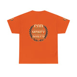 God Money Power Tee — Inspirational Faith & Success Graphic T-Shirt