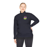 Quarter-Zip Pullover — "GMP God Money Power" Colorful Graphic