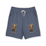 God Money Power Fleece Sweat Shorts — Graphic Casual Lounge Shorts