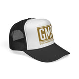 GMP Trucker Hat — "God Money Power" Logo Mesh Cap