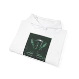 Angel Of Death Hoodie — Dark Green Guardian Graphic Pullover