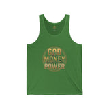 God Money Power Tank Top — Inspirational Faith & Hustle Graphic Tank