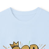 Long Sleeve Tee — 'God Money Power' Bold Graphic Spiritual Streetwear