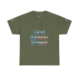 Graphic Tee — "God Money Power" Spiritual Streetwear T-Shirt