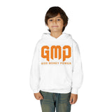 Youth Hoodie — GMP (God Money Power) Bold Orange Logo