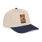 Baseball Cap — "God, Money, Power" Vintage Pyramid Graphic Hat