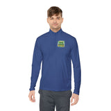 God Money Power Quarter-Zip Pullover — Bold Graphic Faith & Prosperity Pullover