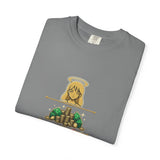 God Money Power T-Shirt — Angel, Stacks of Cash Graphic Tee