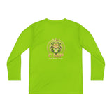 Youth Long Sleeve Tee — Gold Lion 'GMP' Athletic Team Shirt