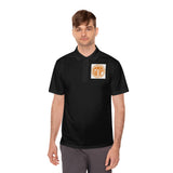 God Money Power (GMP) Men's Sport Polo — Branded Logo Performance Golf Shirt