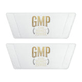 GMP Gold Logo Slide Sandals — Men's Removable-Strap Pool & Casual Slides