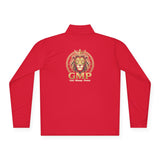 Lion Crest Quarter-Zip Pullover — GMP Gold Logo