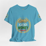 Money Power Tee — GMP Gold Money Crest Graphic T-Shirt