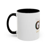 GMP 'God Money Power' Accent Coffee Mug — 11/15 oz Inspirational Ceramic