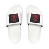 Men's Slide Sandals with Red Demon Graphic