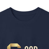 GMP Long Sleeve Tee — God Money Power Gold Graphic