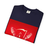 Angel Of Death- Grim Reaper Angel T-Shirt – Winged Scythe Graphic Tee