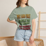 Put God First Hustle For The Money T-Shirt