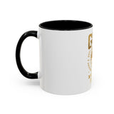 GMP God Money Power Accent Coffee Mug – Gold Tiger Design (11/15oz)