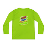 CMP God Money Power Youth Long Sleeve Tee — Inspirational Graphic Shirt