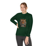 Youth Long Sleeve Tee — Tiger Face 'God • Money • Power' Graphic