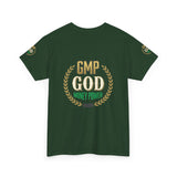 GMP God Money Power Tee — Motivational Gold Laurel Graphic T-Shirt