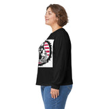 Long Sleeve Tee — 'God Money Power' Patriotic Graphic