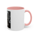 Angel Of Death- Gothic Grim Reaper & Serpent Accent Coffee Mug — Dark Fantasy Skull Art