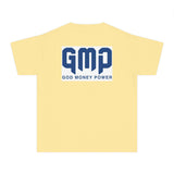 GMP "God Money Power" Youth Tee — Vintage Logo Graphic Shirt