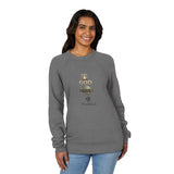 God Money Power Raglan Sweatshirt — Faith & Ambition Graphic Crewneck