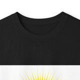Long Sleeve Tee — Tropical Savior Graphic (Palm Trees & Sunburst)