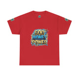 God Money Power T-Shirt — Bold Christian Faith & Prosperity Graphic Tee