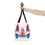 Tote Bag — Patriotic 'God Money Power' Religious Graphic Tote