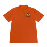 God Money Power Pyramid Polo Shirt — Vintage Pyramid Graphic Men’s Sport Polo